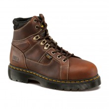 Dr Martens Teak Brown Ironbridge #R14403201 Unisex  Met-Guard Steel Toe